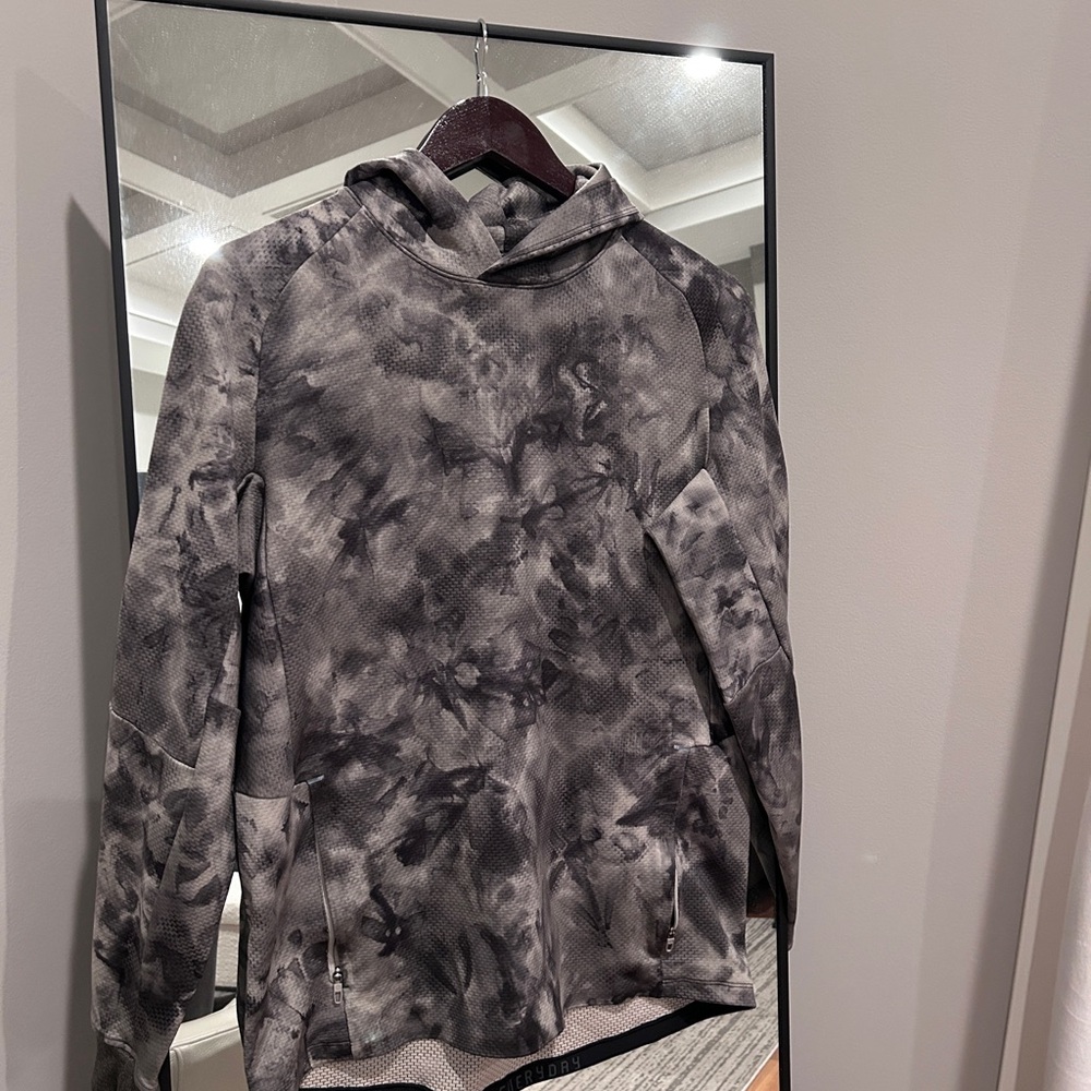 lululemon athletica Black Patterned Hoodie
